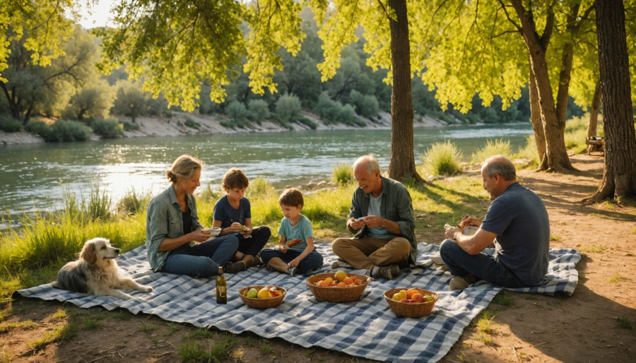 De beste redenen om met het gezin te kamperen aan een rivier in de luberon